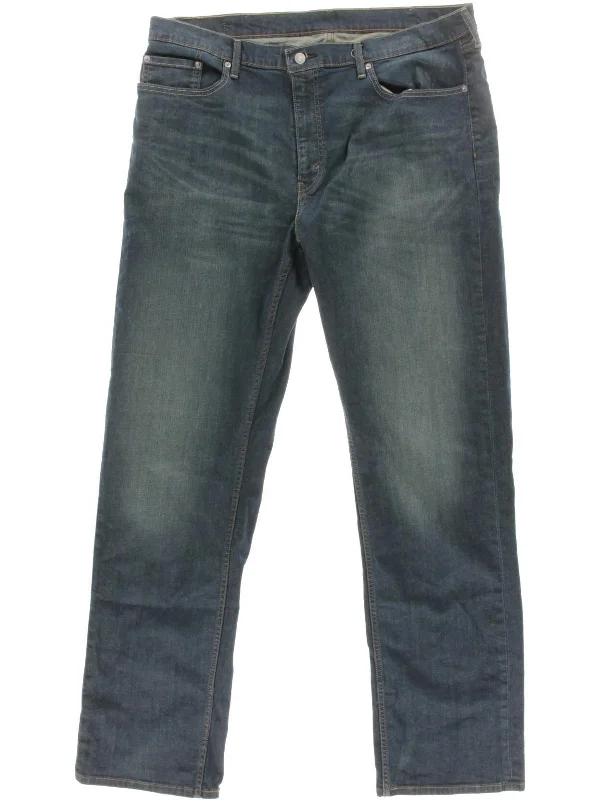 Big & Tall 559 Mens Relaxed Fit Dark Wash Straight Leg Jeans