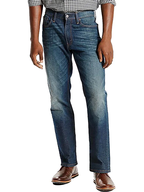 Big & Tall Mens Athletic Straight Leg Tapered Leg Jeans