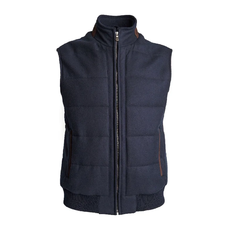 BLUE DOWN GILET