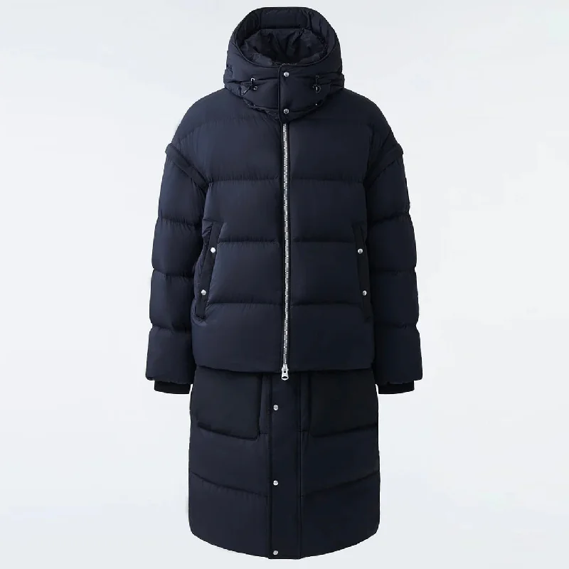 Men's Casius 4-in-1 Matte Light Down Jacket Black