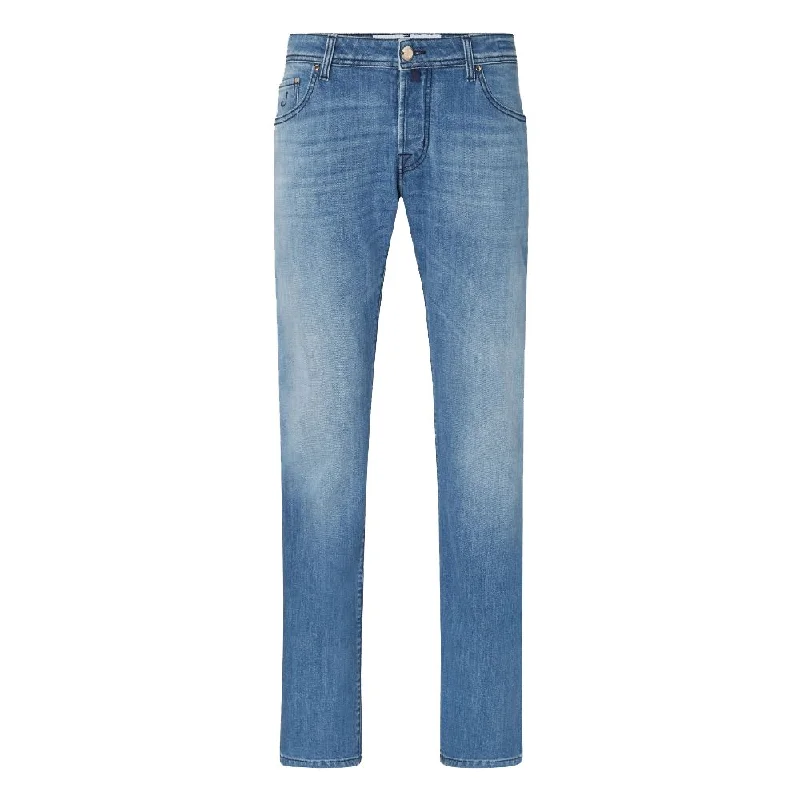 Jacob Cohen blue Cotton Jeans & Men's Pant