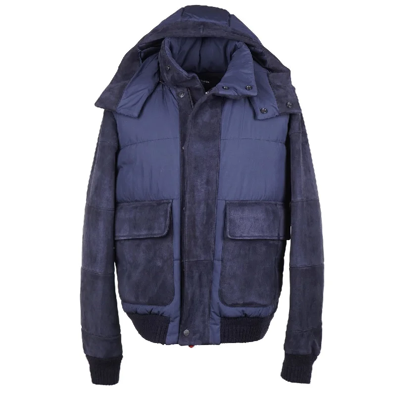 Kiton Down-Filled Hooded Puffer Jacket