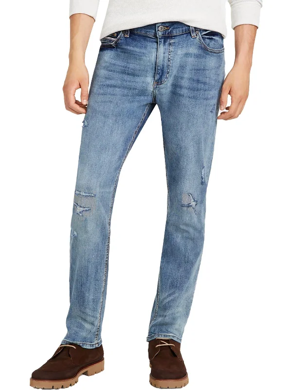 Knickerbock Mens Denim Straight Leg Jeans