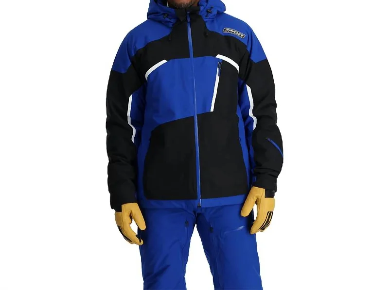 Leader Jacket In Electric Blue