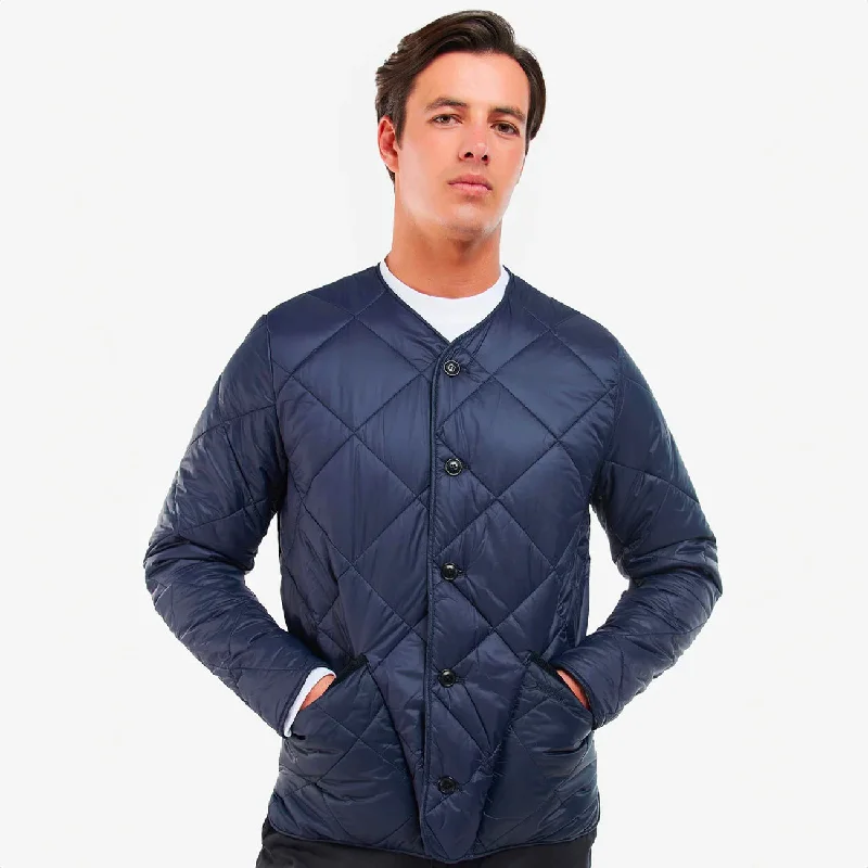 Liddesdale Cardigan Quilted Jacket Navy