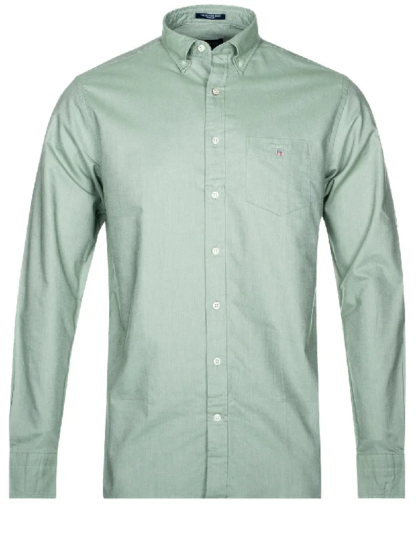 Regular Fit Oxford Shirt Kalamata Green