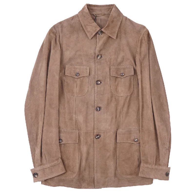 Rifugio Unlined Nappa Suede Safari Jacket