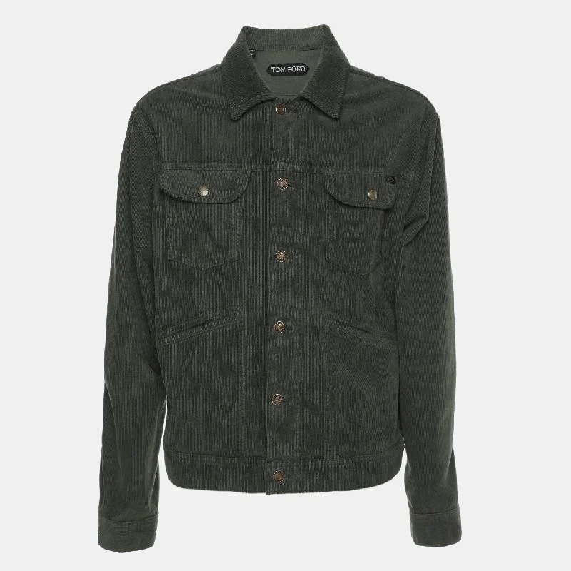 Tom Ford Green Corduroy Jacket