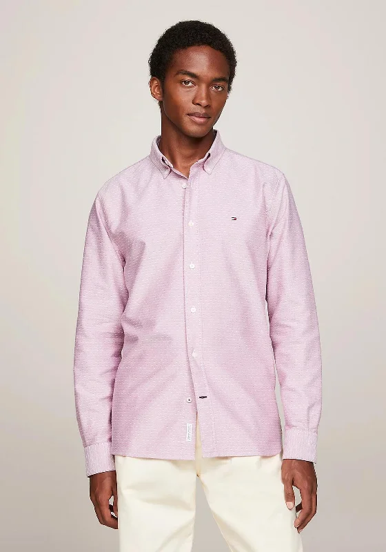 Tommy Hilfiger Oxford Dobby Shirt, Royal Berry