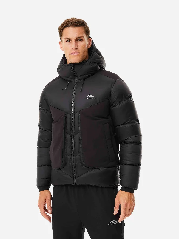 Trailberg Panoram Puffer Coat - Black