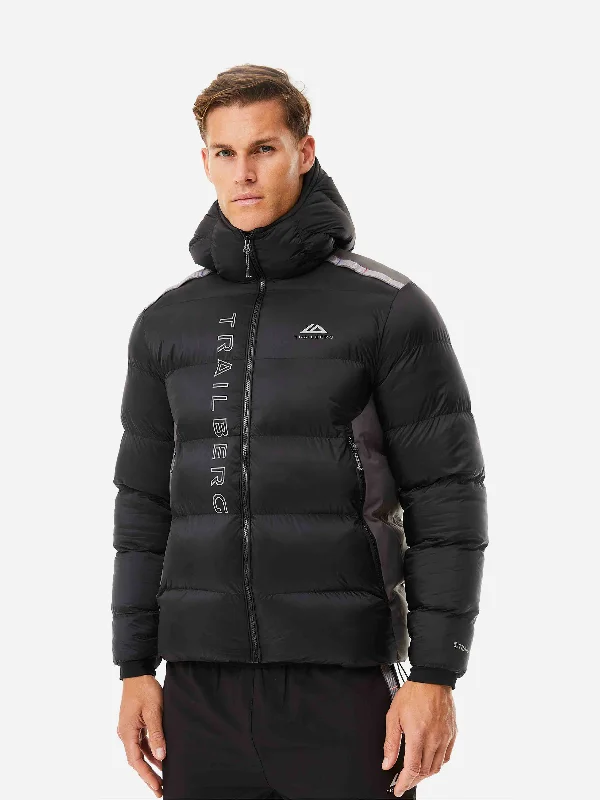 Trailberg Triathlon Puffer Coat - Black