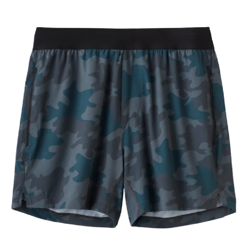 5" Mako Tech Short Unlined - Wild Forest Camo