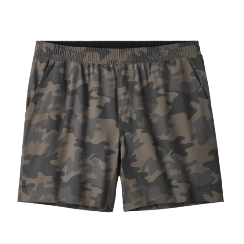 7 " Mako Short Unlined - Dusky Green Camo