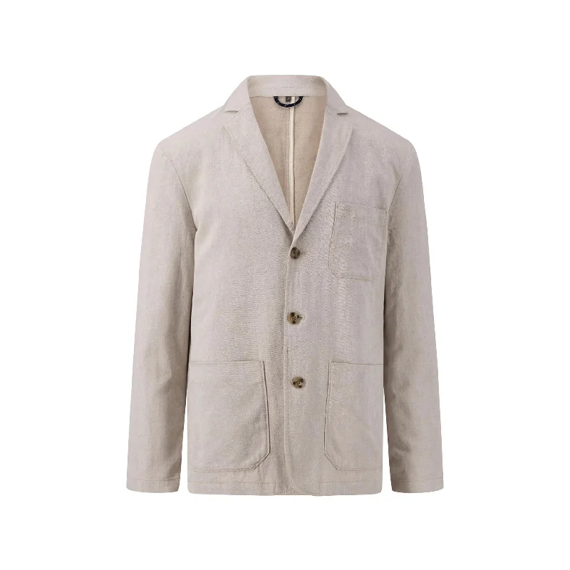 Fynch-Hatton Casual Linen Cotton Summery Jacket 14032820