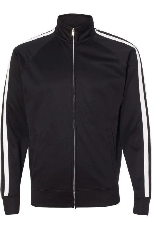 Independent Trading Co. Lightweight Poly-Tech Full-Zip Track Jacket