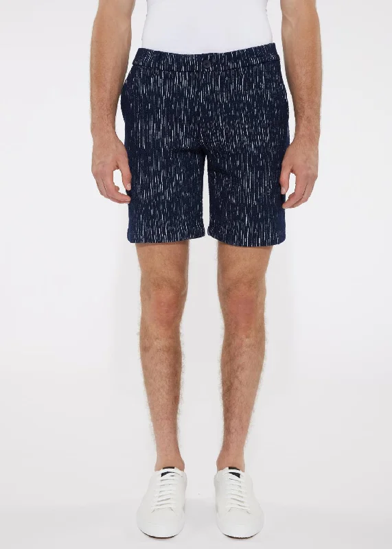 JACQUARD STRETCH KNIT SHORT