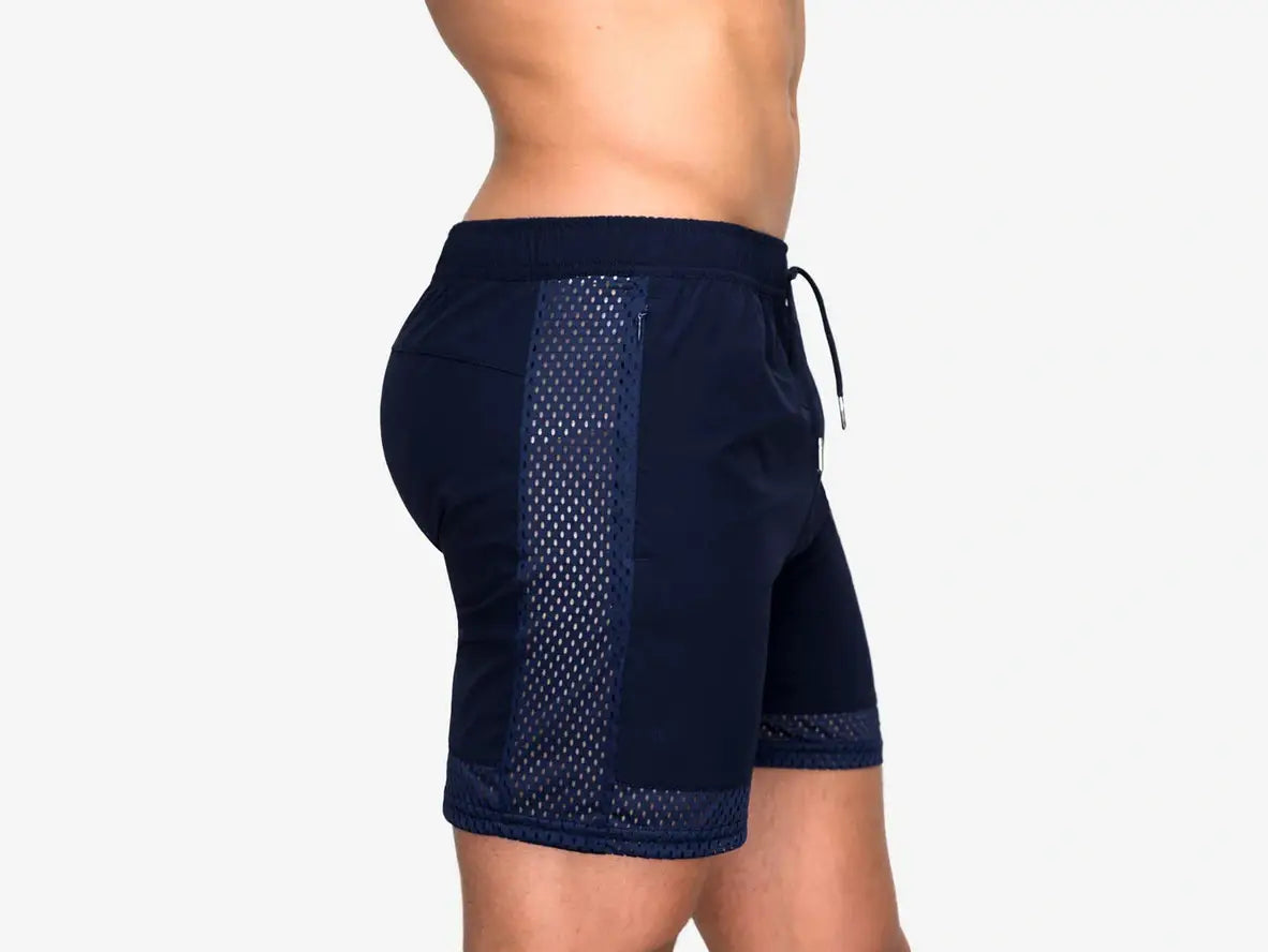 Gay Gym Shorts | Stretch Mesh Training Gym Shorts