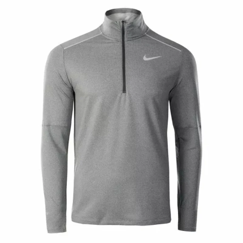 Nike Element 3.0 Quarter Zip Running Top Grey/White  BV4721-068 Men's