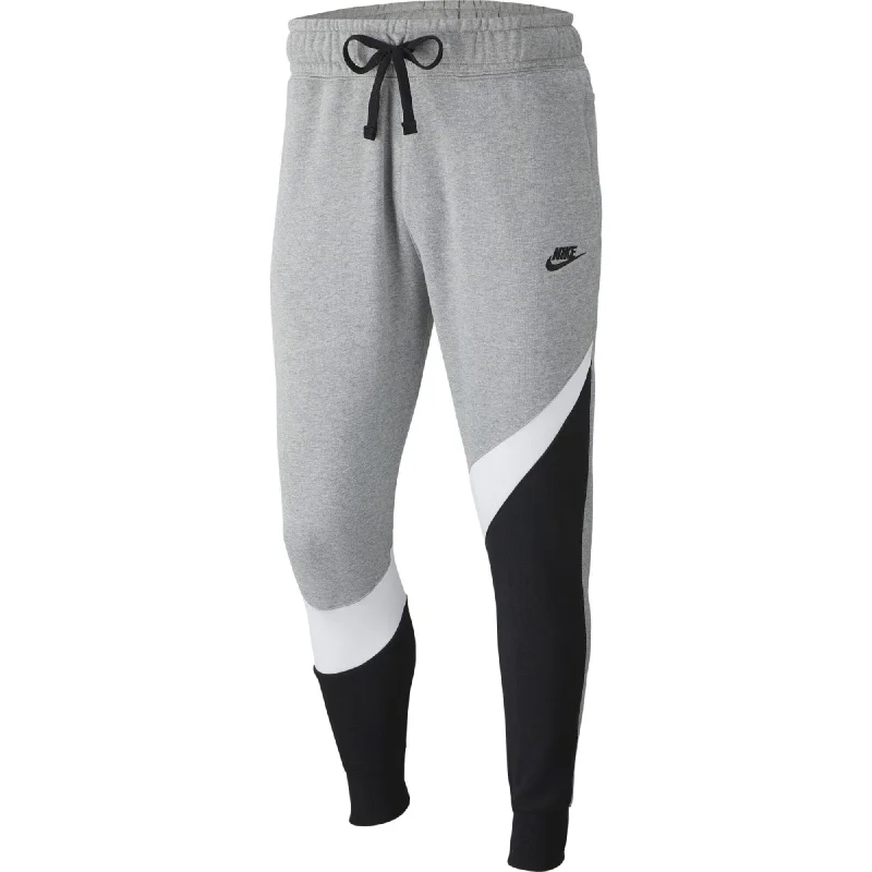 Nike Sportswear Big Swoosh Track Pants Grey/Black-White  BQ6467-063 Men's