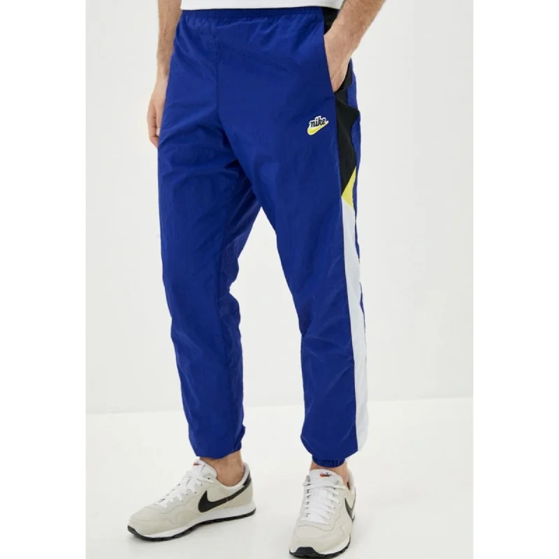 Nike Sportswear Heritage Windrunner Pants Blue/Yellow  CJ5484-455 Men's