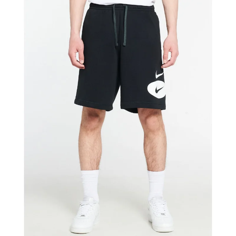 Nike Swoosh League Shorts Black/White  DM5469-010 Men's