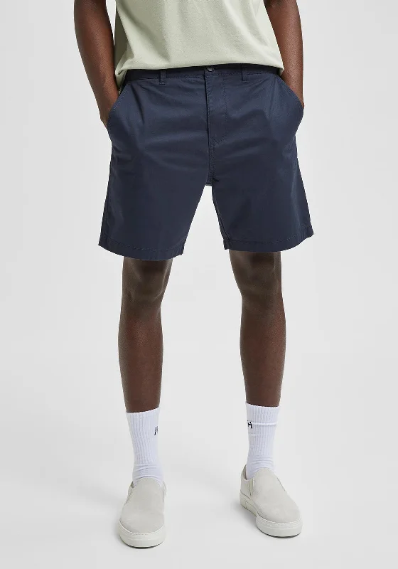 Selected Homme Flex Chino Shorts, Dark Sapphire