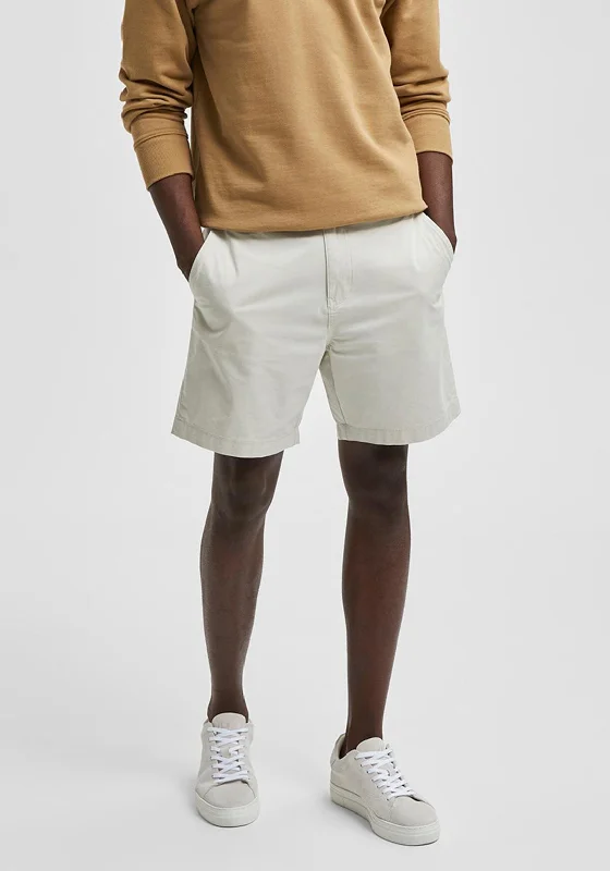 Selected Homme Comfort Flex Shorts, Moonstruck