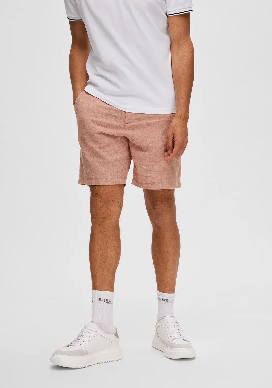 Selected Homme Brody Shorts, Baked Clay