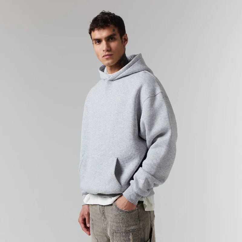 Basic Hoodie | Grey Marl