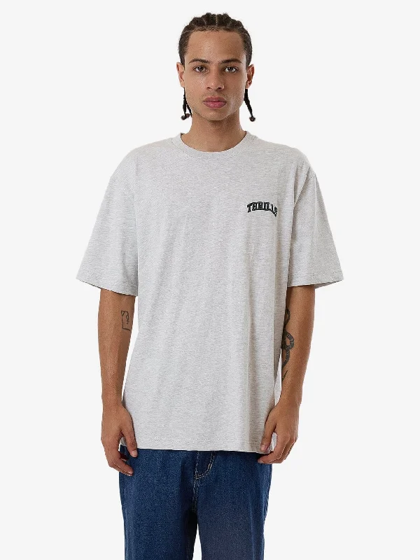 Believe Oversize Fit Tee - White Marle