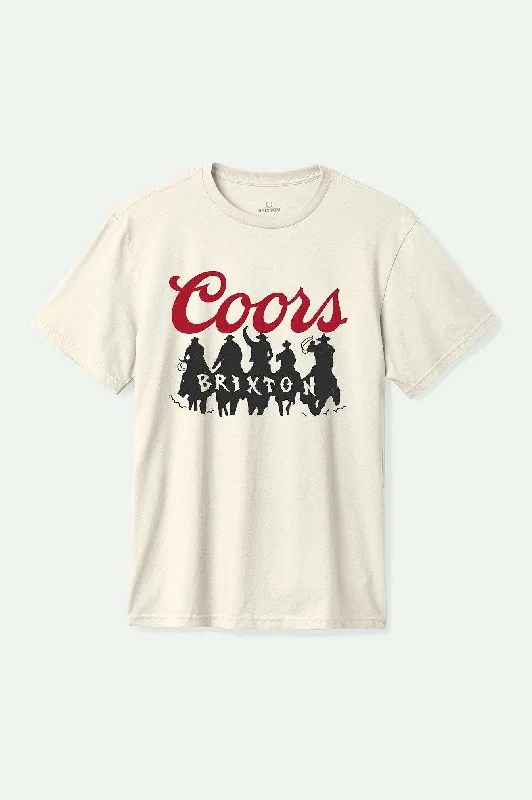 Coors Bandit S/S Standard T-Shirt - Natural