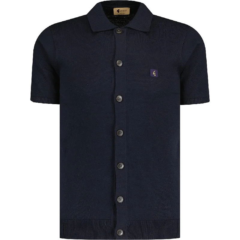 GABICCI GUINESS KNIT POLO - V52GK17-NAVY