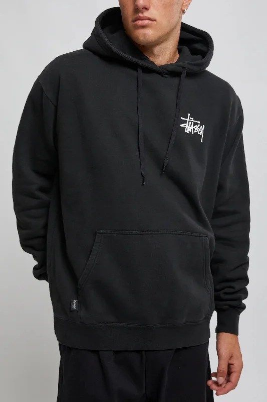 Graffiti LCB Fleece Hood Black