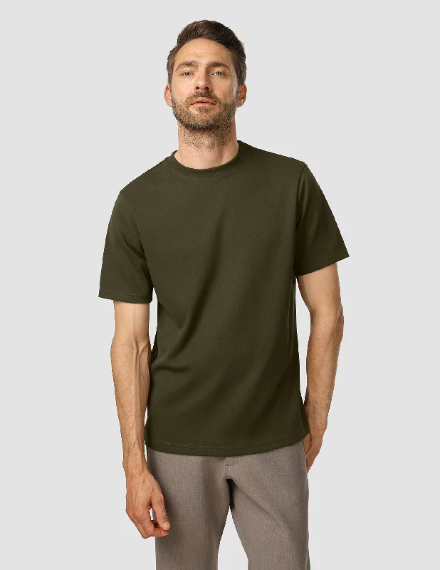 Heavy Box Fit T-shirt Nightfall Green