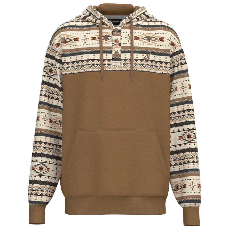 "Jimmy" Brown w/Aztec Pattern Hoody