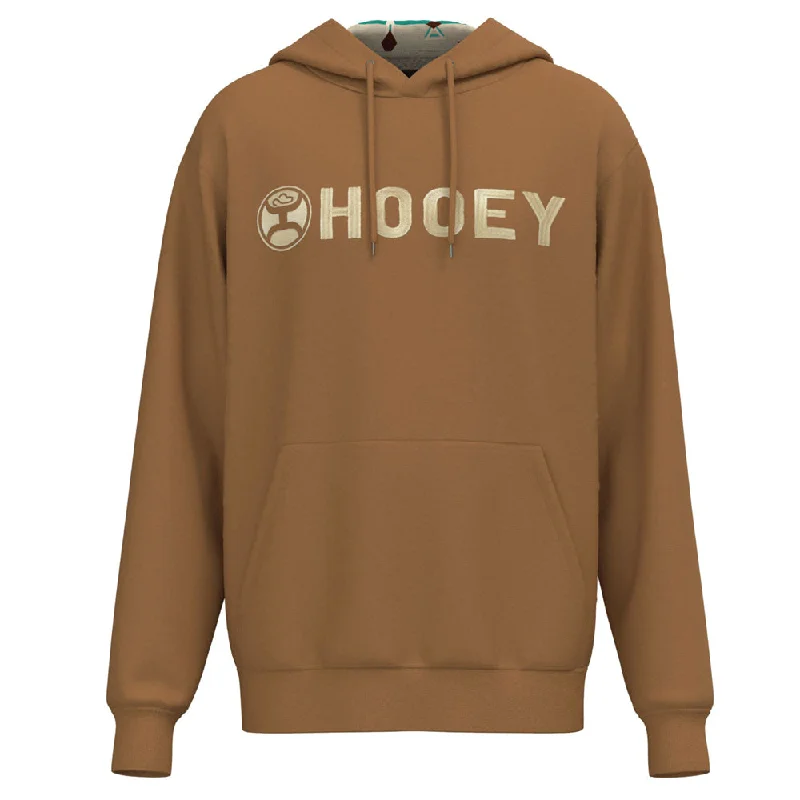 "Lock-Up" Tan w/Cream Logo Hoody