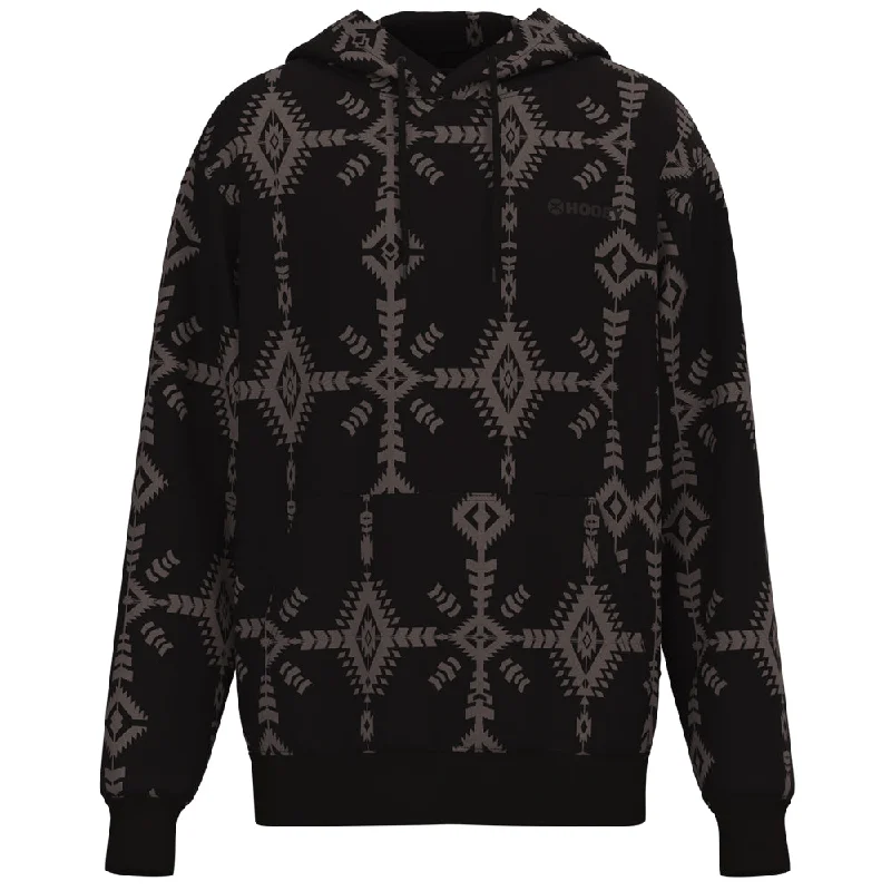 "Mesa" Black w/Aztec Hoody