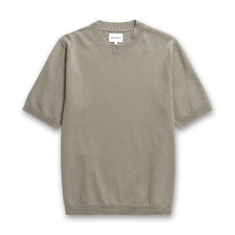 Norse Projects - Rhys Cotton Linen T-Shirt in Clay