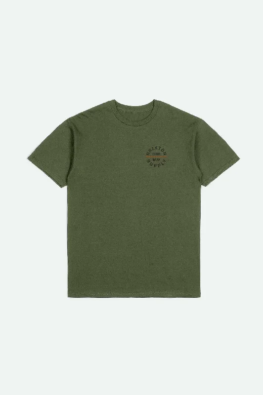 Oath V S/S Standard T-Shirt - Ivy Green/Washed Black/Rust