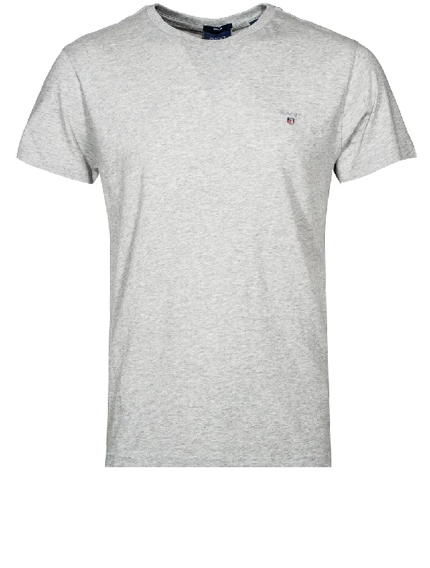 Original T-Shirt Light Grey Melange