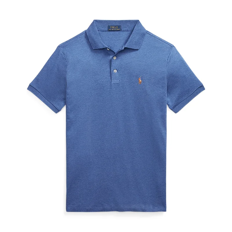 Ralph Lauren - Custom Slim Fit Soft Cotton Polo Shirt in Blue