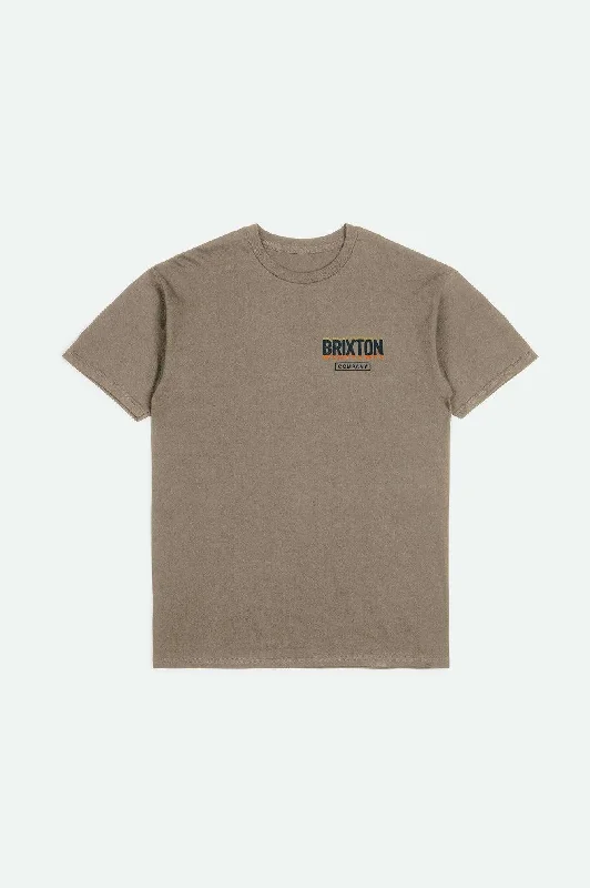 Raven S/S Tailored T-Shirt - Oatmeal