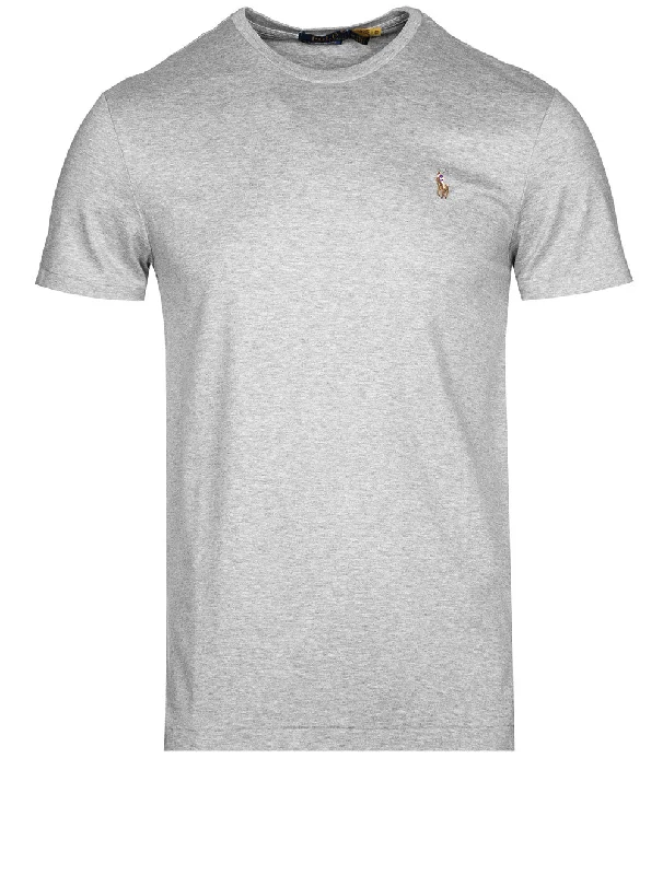 Pima Polo T-Shirt Andover Heather