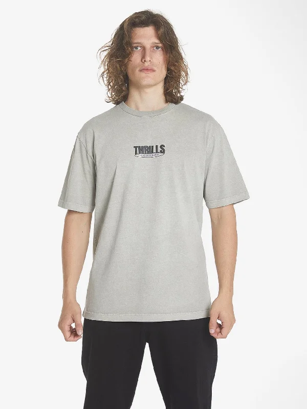 Shelter Reality Oversize Fit Tee - Fog