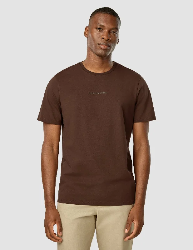 Supima T-Shirt Autograph Espresso