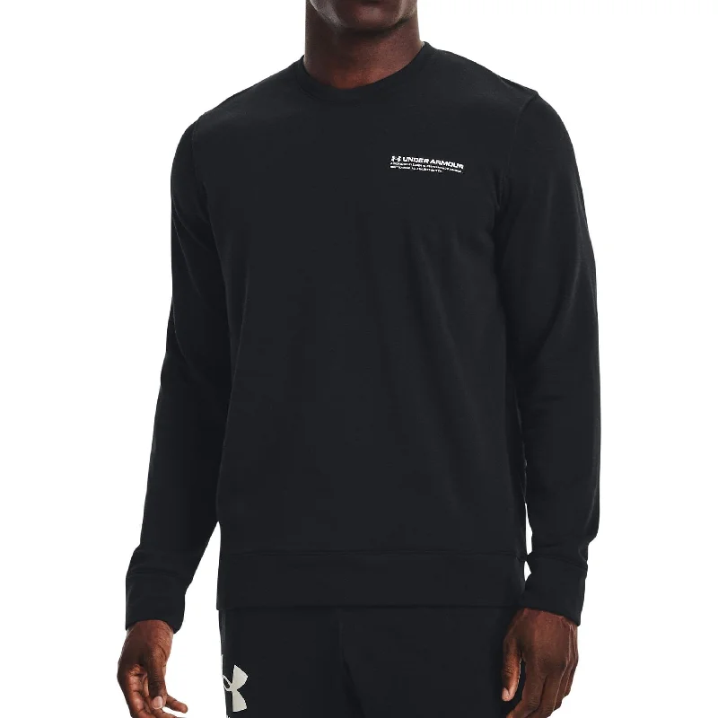 Under Armour Rival Terry Logo Mens Sweatshirt - Black